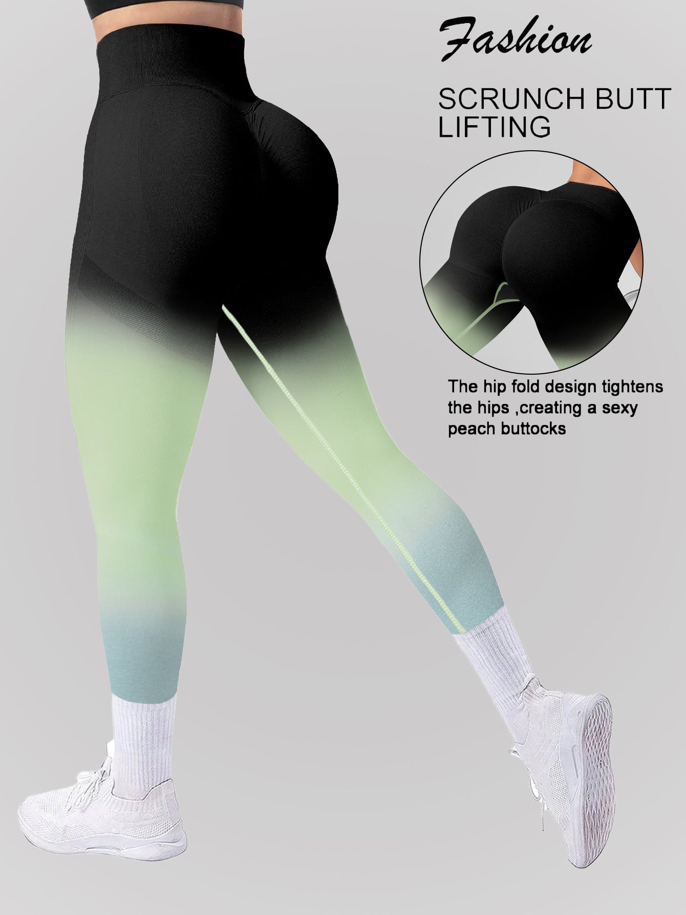 Butt-Lift Yoga Leggings - Pulse