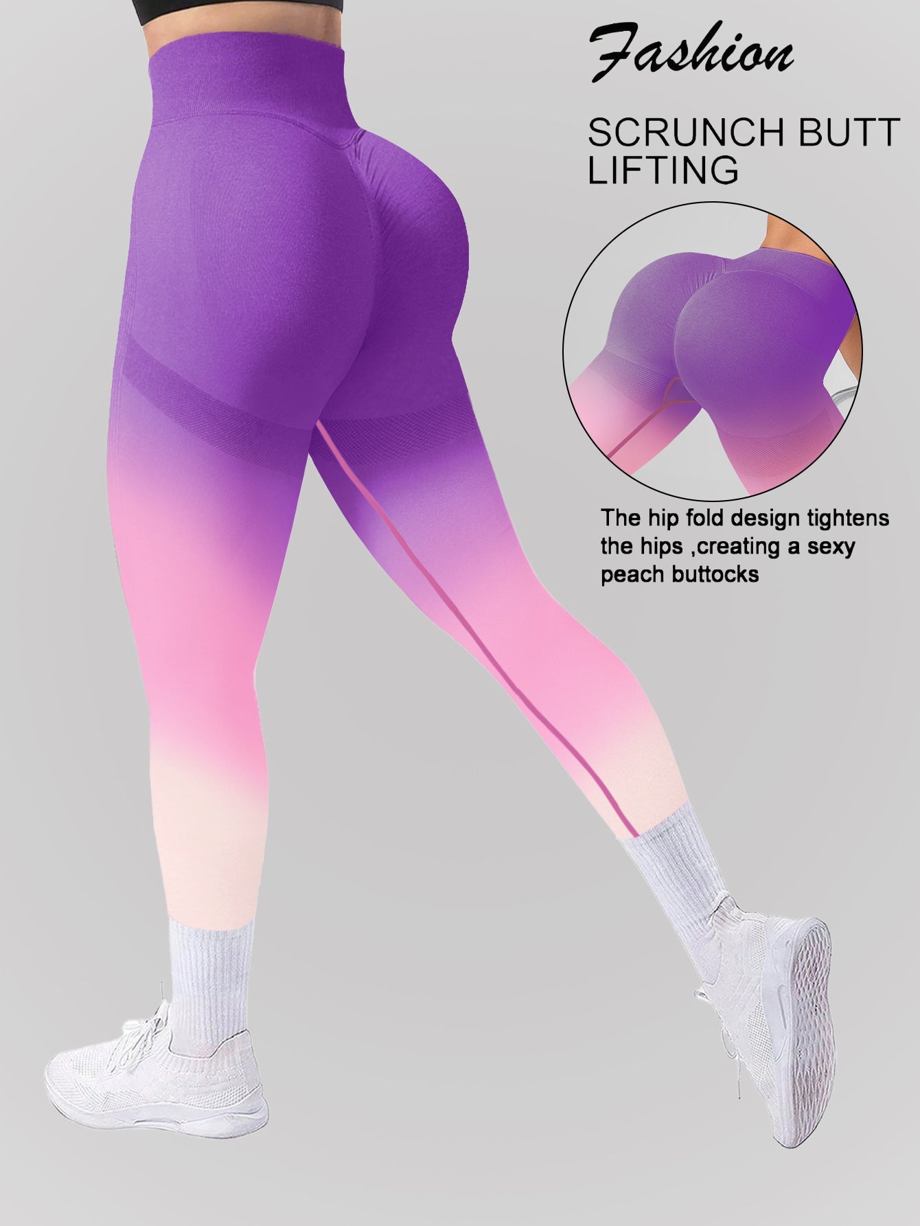 Butt-Lift Yoga Leggings - Pulse