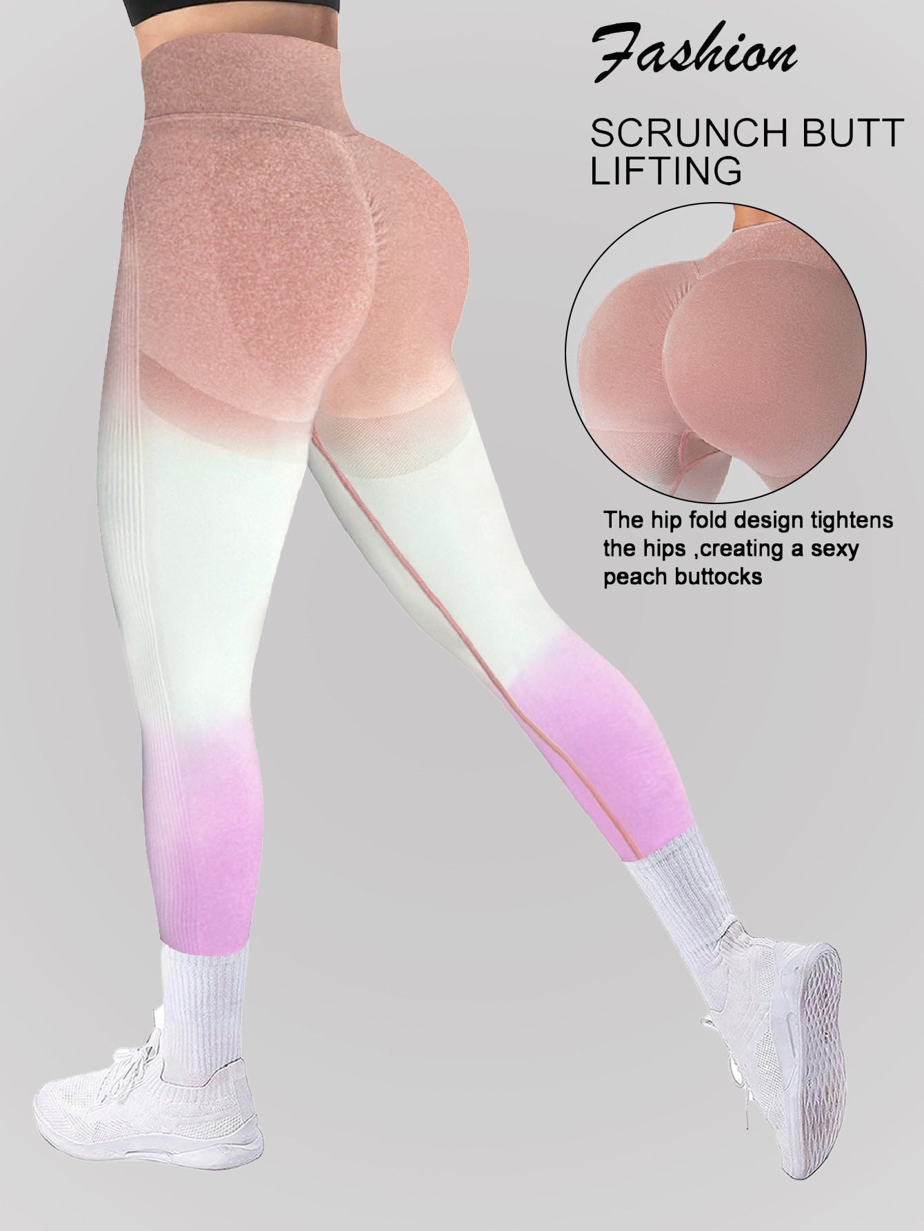 Butt-Lift Yoga Leggings - Pulse