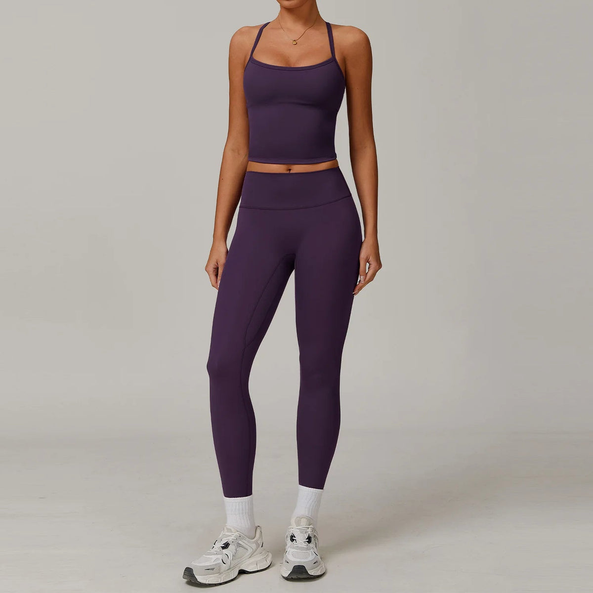 Ensemble Fitness 2 Pièces — Brassière Push-Up, Short ou Legging - Pulse