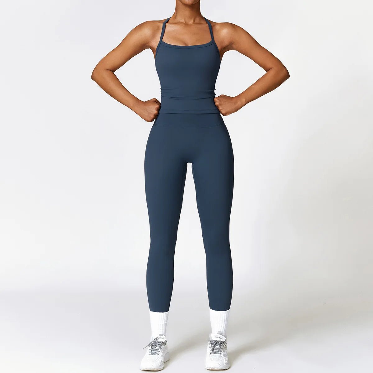 Ensemble Fitness 2 Pièces — Brassière Push-Up, Short ou Legging - Pulse