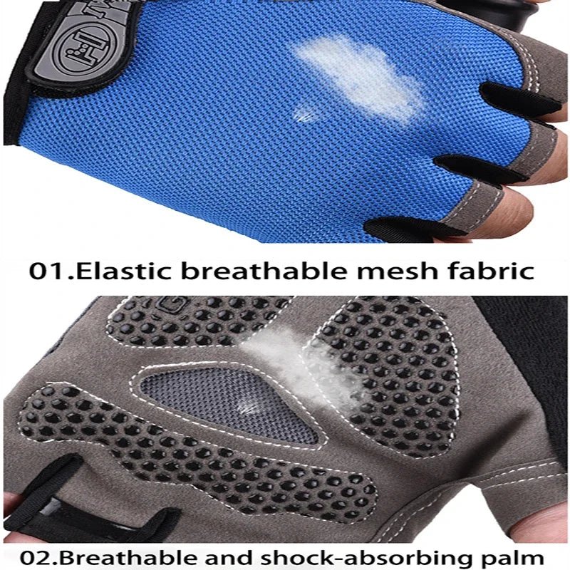 Gants d'Entraînement Sans Doigts — Grip et Respirants - Pulse