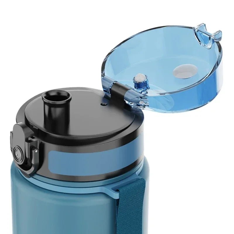 Gourde Motivante Graduée — 500 ml à 1 L, Étanche - Pulse
