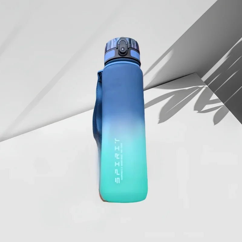 Gourde Motivante Graduée — 500 ml à 1 L, Étanche - Pulse
