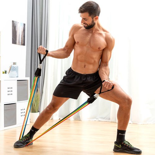Kit Élastiques de Résistance — Accessoires et Guide d'Exercices - Pulse