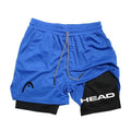 Men's 2-in-1 Running Shorts - Pulse