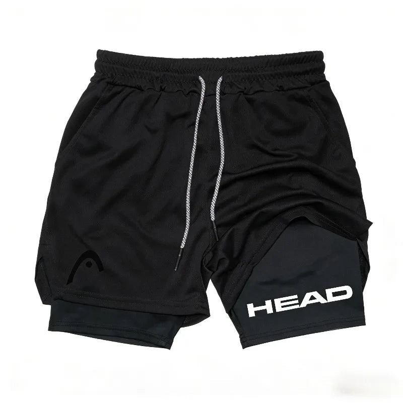 Men's 2-in-1 Running Shorts - Pulse