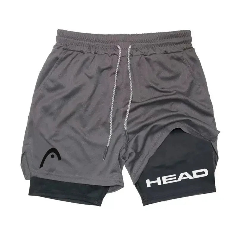 Men's 2-in-1 Running Shorts - Pulse