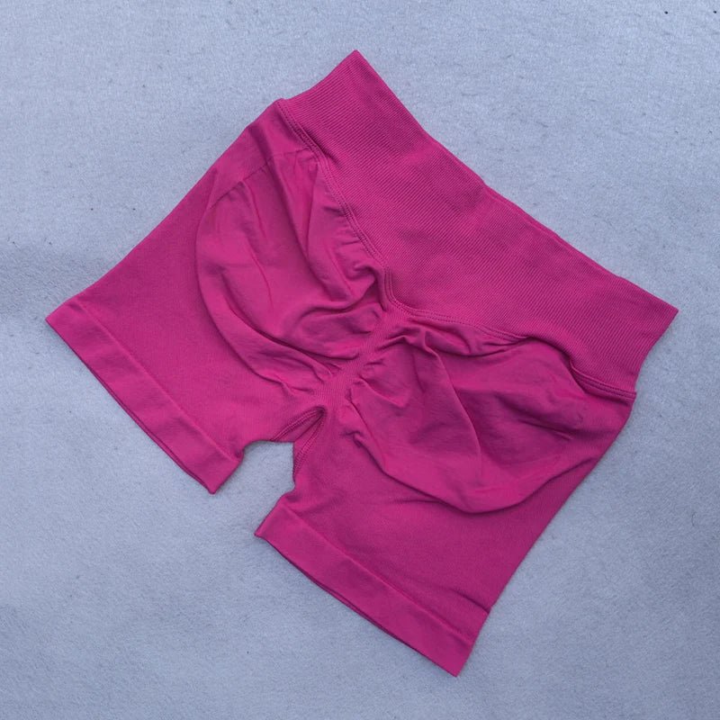 Short de Sport Sans Couture — Ceinture Côtelée Basse - Pulse