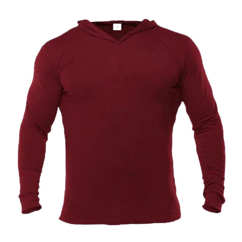 Sweat Homme Coton Manches Longues — Coupe Près du Corps - Pulse
